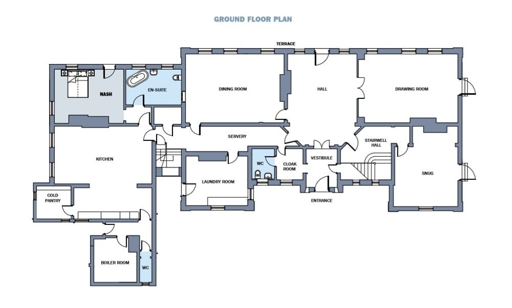 Hillend House Ground Floor Plan